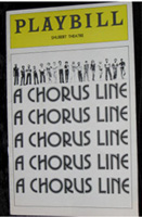 A Chorus Line Playbill