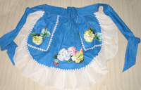 Gramma’s Blue Floral Apron