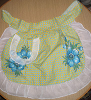 Gramma’s Yellow, Blue and Green Apron