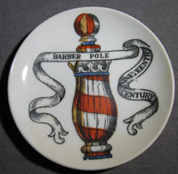 Nineteenth Century Barber Pole Coaster