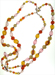 West Germany Candy Bead Necklace mini