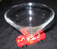 Porsche Cocktail Glass by Matchbox