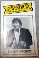 Buddy Hackett:
Westbury Music Fair