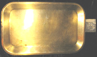 Copper Serving Tray from Portugal
