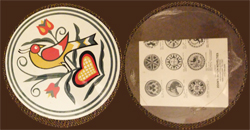 Distelfink hex sign from Zook’s Dutch Novelties