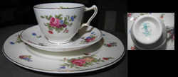 Crown Staffordshire
Dresden Spray Cup‚ Plate‚ and Saucer Set