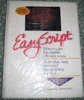 EasyScript: How to Take Fast‚ Legible‚ Efficient Notes