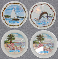 Florida souvenir coasters