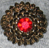 Unsigned Garnet Ring