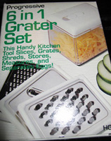 Progressive grater