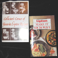 Collector’s Corner of Favourite Lipton® 
Recipes and Lipton®: Make it Microwave