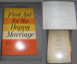 First Aid for the Happy Marriage
by Rebecca Liswood‚ MD