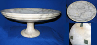 Marble centerpiece / fruit bowl from Italy
