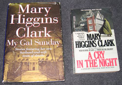 My Gal Sunday and A Cry in the Night by Mary Higgins Clark