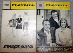 Robert Alda Playbills:
My Daughter‚ Your Son
and
What Makes Sammy Run?