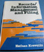 Records / Information Management and Filing, by Nathan Krevlin