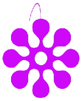 retro earring one
