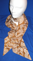 Snakeskin Print Scarf