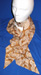 snake print scarf mini