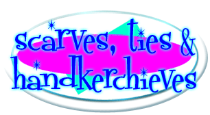scarves, ties and handkerchieves