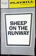 Sheep on the Runway Playbill