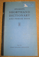 Student’s Shorthand and Phrase Book by Pitman Publishing Corporation