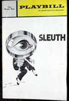Sleuth Playbill