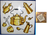 Soriano Ceramics Coffee / Tea Trivet