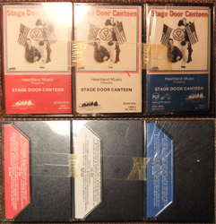 Stage Door Canteen cassettes from Heartland Music 