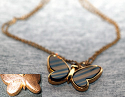 Trifari Butterfly Necklace