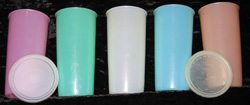 Tupperware cups